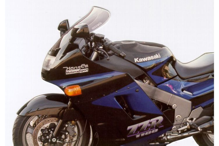 MRA-Tourenscheibe, KAWASAKI ZZR 1100, -92, rauchgrau (Stück)
