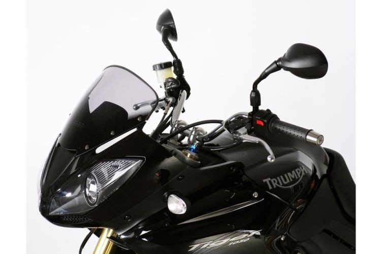 MRA-Verkleidungsscheibe, TRIUMPH Bonneville Tiger 1050, 07-08-, klar, mit TÜV. (Stück)