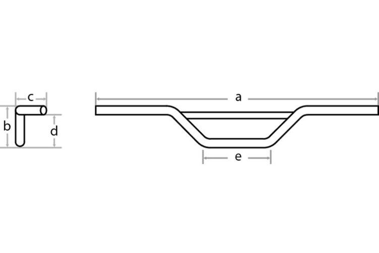 FEHLING Lenker Moto Cross, 7/8 Zoll (Stück)