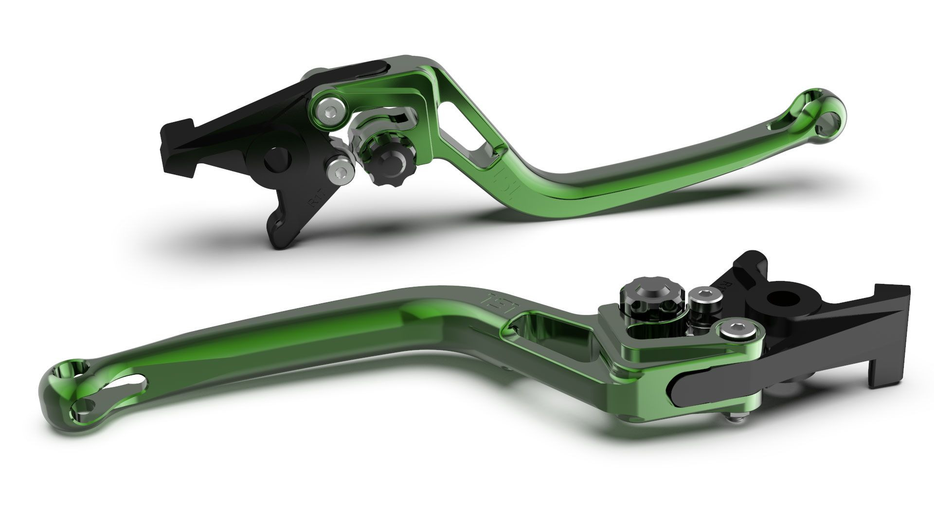 LSL Kupplungshebel BOW für Brembo 16 RCS, L37R, grün/schwarz (Stück)