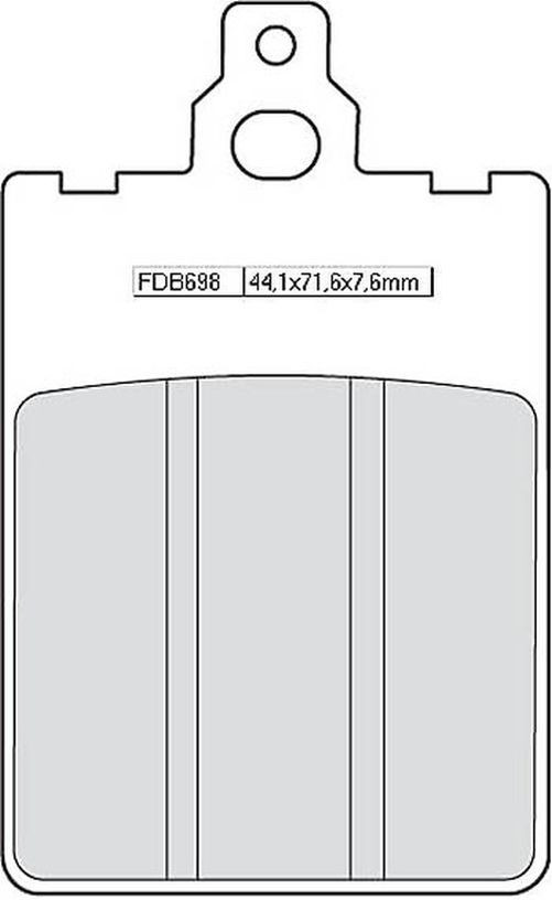 FERODO Bremsbelag FDB 698 Platinum (Satz)