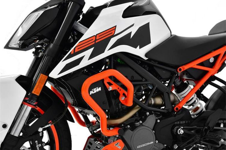 IBEX Sturzbügel KTM 125 Duke BJ 2017 orange (Paar)