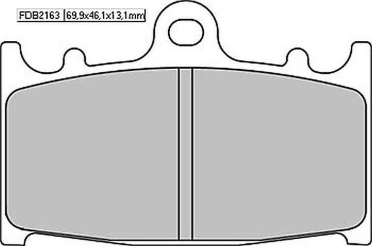 FERODO Sinterbelag FDB 2163 ST (Satz)