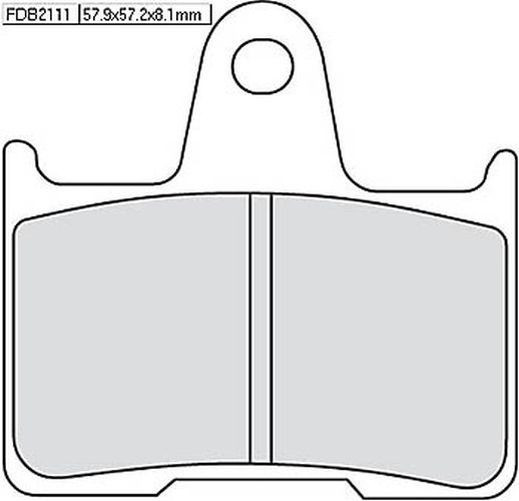 FERODO Sinterbelag FDB 2111 ST (Satz)