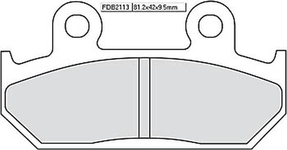 FERODO Bremsbelag FDB 2113 Platinum (Satz)
