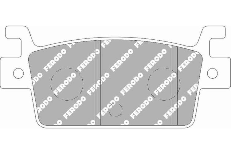 FERODO EcoFriction Bremsbelag FDB 2304 EF kymco (Satz)