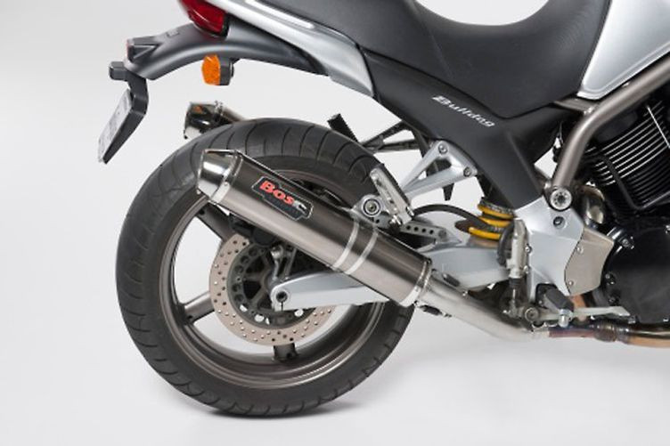 BOS Auspuff Carbon-Steel Yamaha BT 1100 Bulldog (Paar)