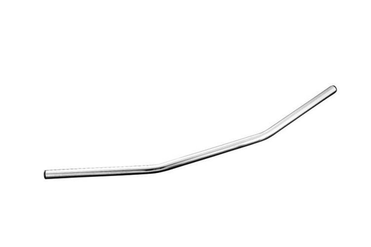 HIGHWAY HAWK Drag Style Wide Lenker mit Kabelkerbe, Ø 25 mm (1 Zoll), chrom (Stück)