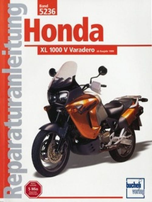 Motorbuch Bd. 5236 Rep.-Anleitung HONDA XL 1000 V, 99- (Stück)