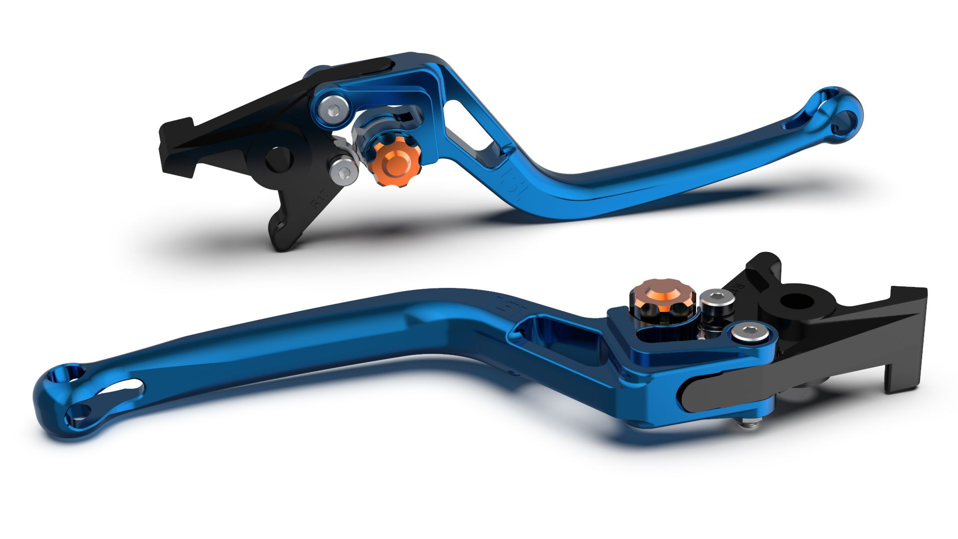 LSL Bremshebel BOW R43R, blau/orange