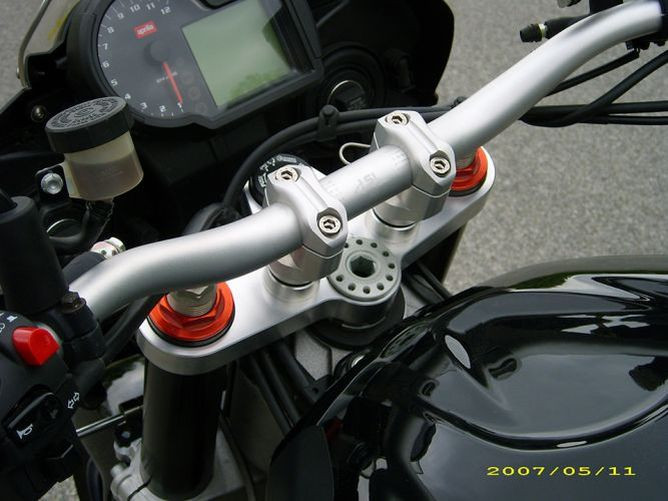 LSL Klemmbock-Kit Yamaha 28,6/70mm, silber (Stück)
