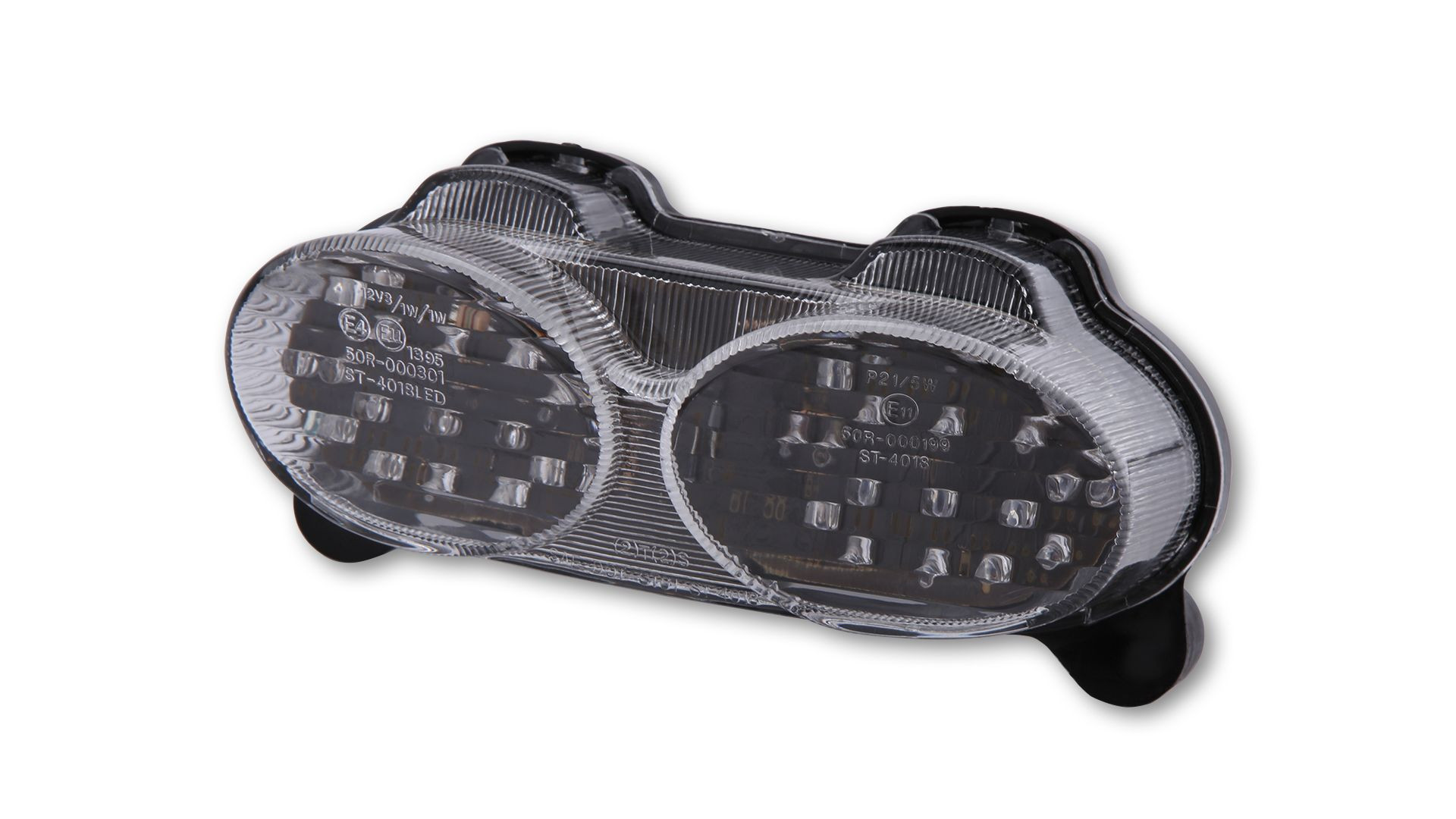 SHIN YO LED-Rücklicht mit transparentem Glas, Kawasaki ZX-6R/9R, ZR-7, div. (Stück)