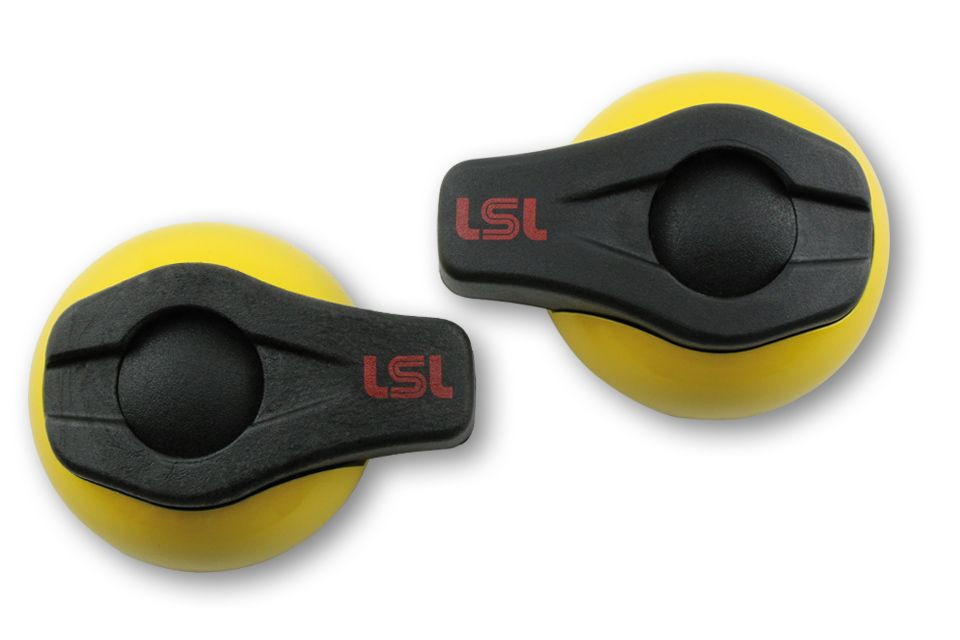 LSL Crash-Pads, gelb (Paar)