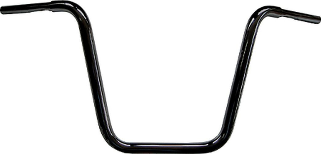 FEHLING Ape Hanger, 1 1/4 Zoll, H 41 cm, sw (Stück)