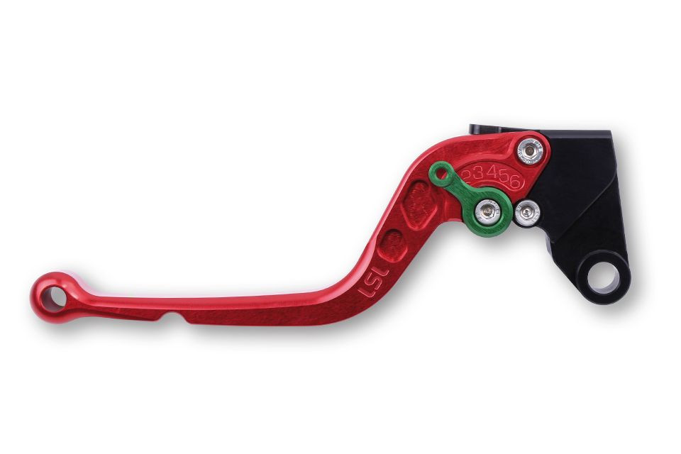 LSL Kupplungshebel L53, MV Agusta rot/grün (Stück)