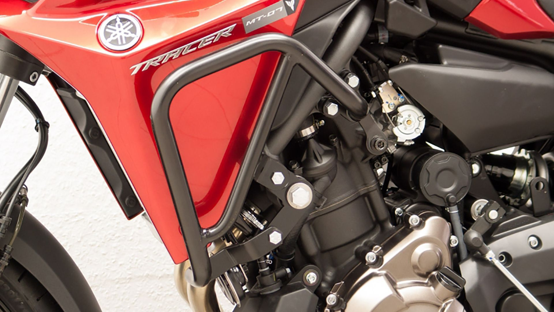 FEHLING Motor-Schutzbügel oben, schwarz, stabil, Yamaha MT-07 Tracer 700, (RM14, RM15) 2014- (Stück)