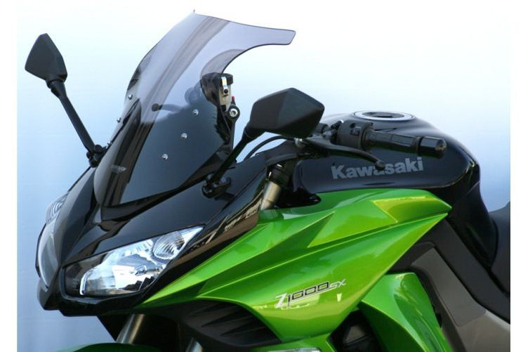 MRA-Verkleidungsscheibe, KAWASAKI Z 1000 SX, 11 - 16, schwarz, Originalform OM (Stück)