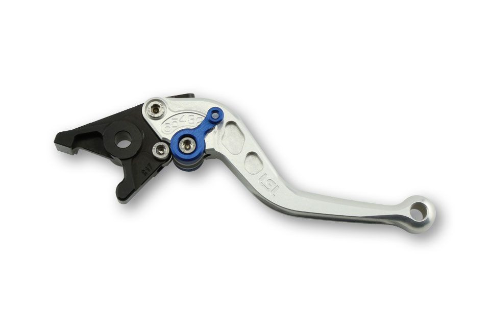 LSL Bremshebel, kurz, R15, Honda silber/blau (Stück)