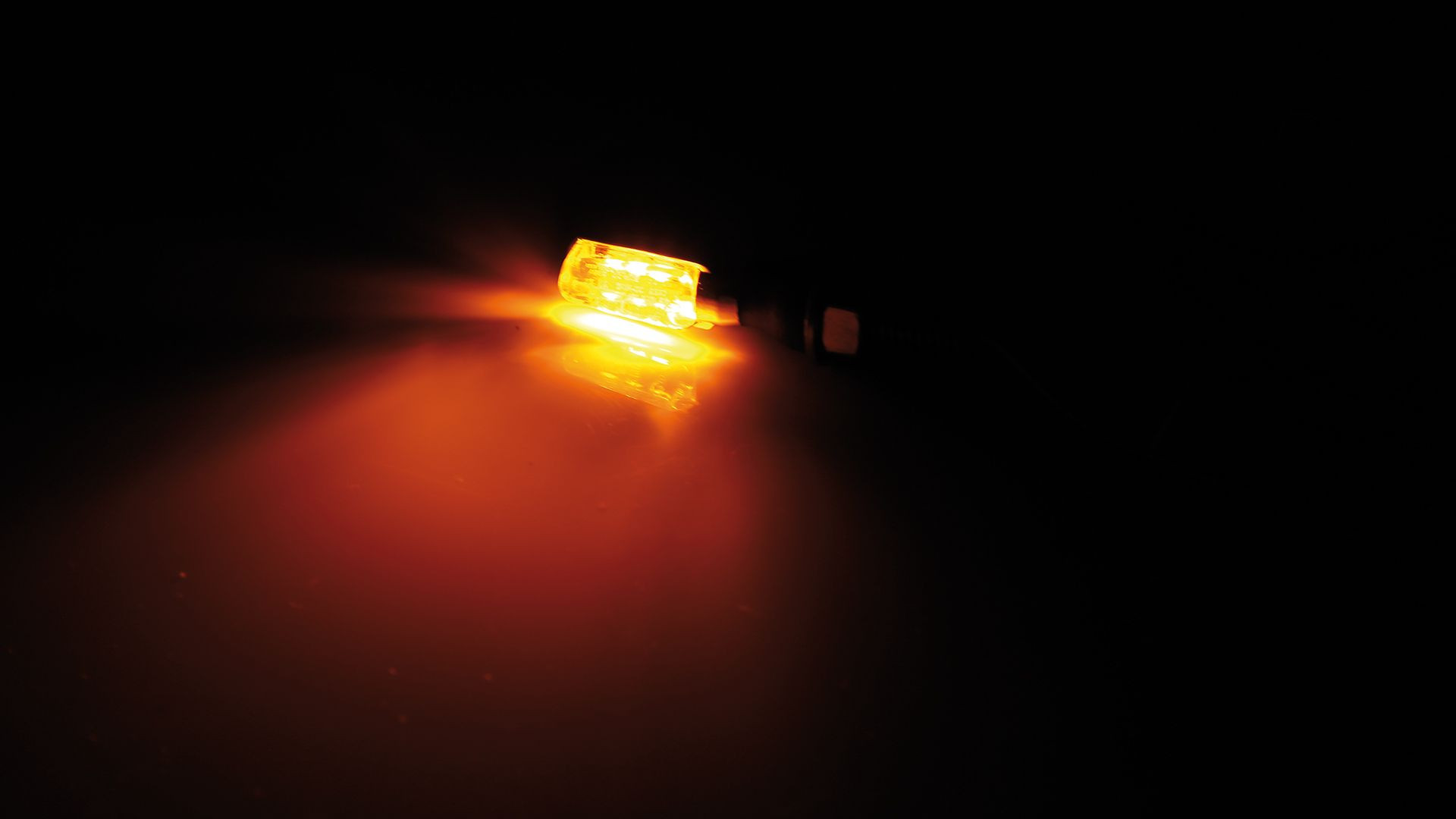 SHIN YO LED-Blinker SPARK, chrom, klares Glas (Paar)