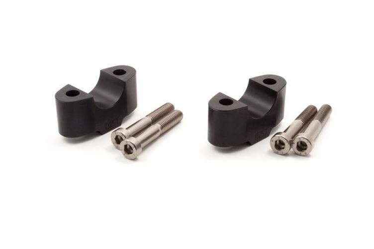 LSL RiseUp-Bock Set, TRIUMPH, 25 mm, Ø1 Zoll, schwarz (Set)