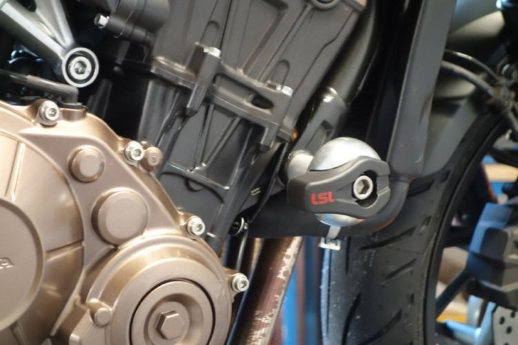 LSL Crash-Pad Montagekit Honda HONDA CB 650 F, 17-, silber (Stück)