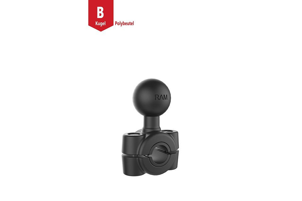 RAM Mounts Torque Rohrschelle - für 9,53-15,88 mm Ø, B-Kugel (1 Zoll) (Stück)