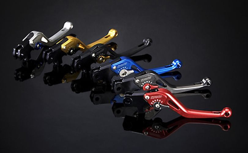 ABM Synto Bremshebel, schwarz/schwarz, lang, diverse Ducati (Stück)