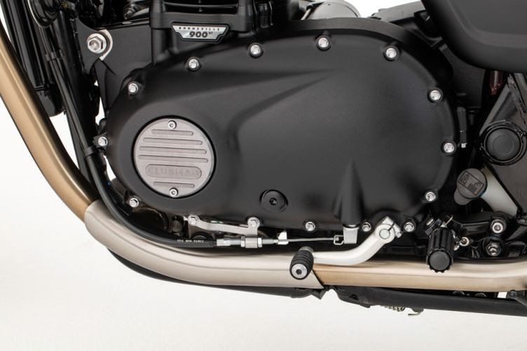 LSL Gehäusedeckel links, Triumph Street Twin, silber (Stück)