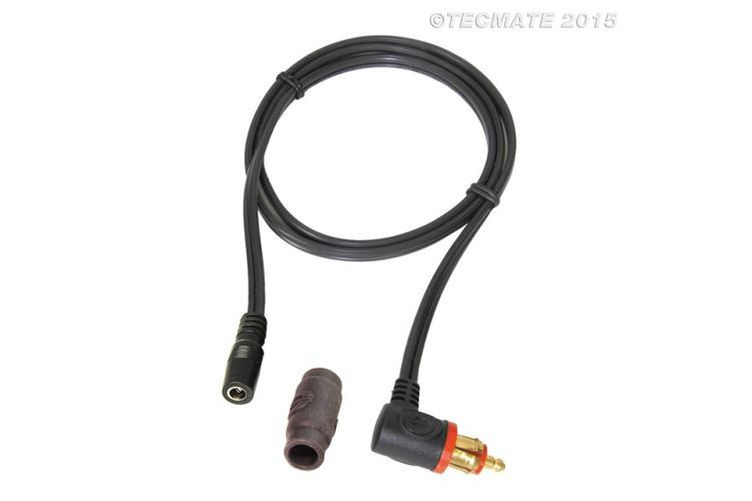 OPTIMATE Adapter Motorrad 90° Stecker auf 2,5mm Hohlstecker-Kupplung (No.39) (Stück)