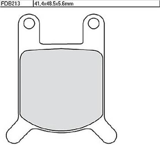 FERODO Bremsbelag FDB 213 Platinum (Satz)