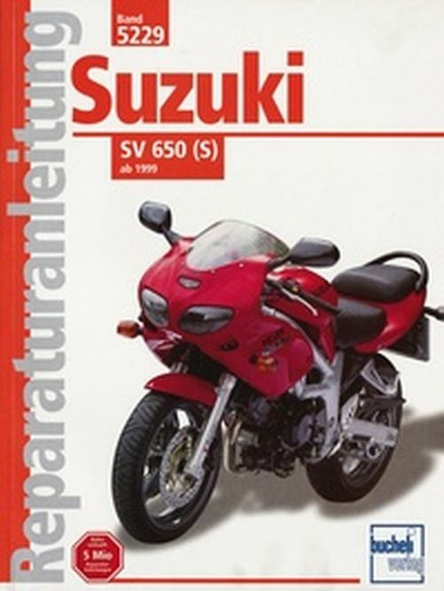 Motorbuch Bd. 5229 Reparatur-Anleitung SUZUKI SV 650 S (ab 99) (Stück)