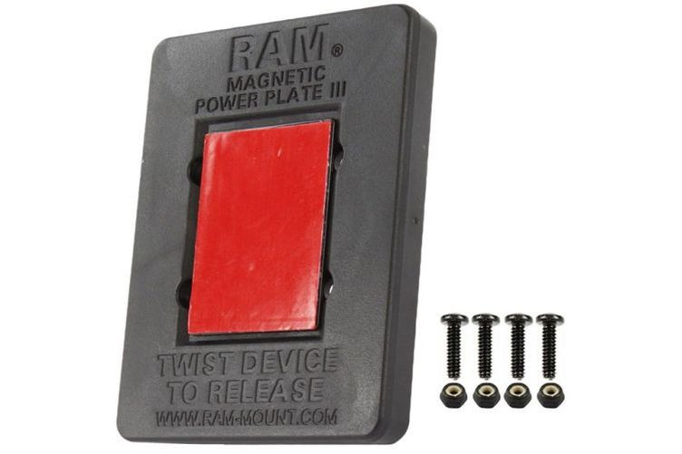 RAM Mounts UNPKD RAM POWER PLATE III (RADAR DETECT) (Stück)