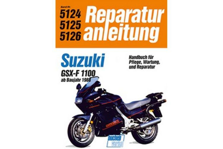 Motorbuch Bd. 5124 Rep.-Anleitung SUZUKI GSX-F 1100, 88- (Stück)