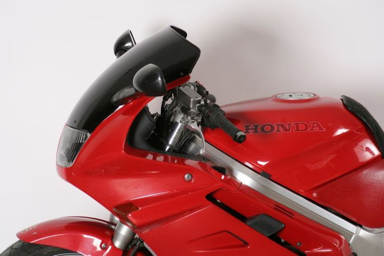 MRA-Verkleidungsscheibe, HONDA VFR 750, 90-93, schwarz, Originalform (Stück)