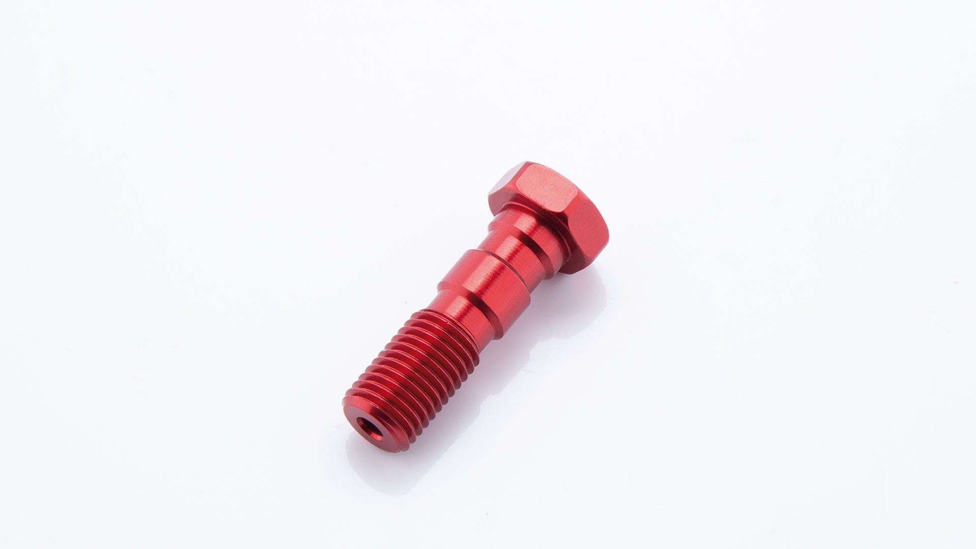 LSL Alu-Doppelhohlschraube M10x1.25, rot (Stück)