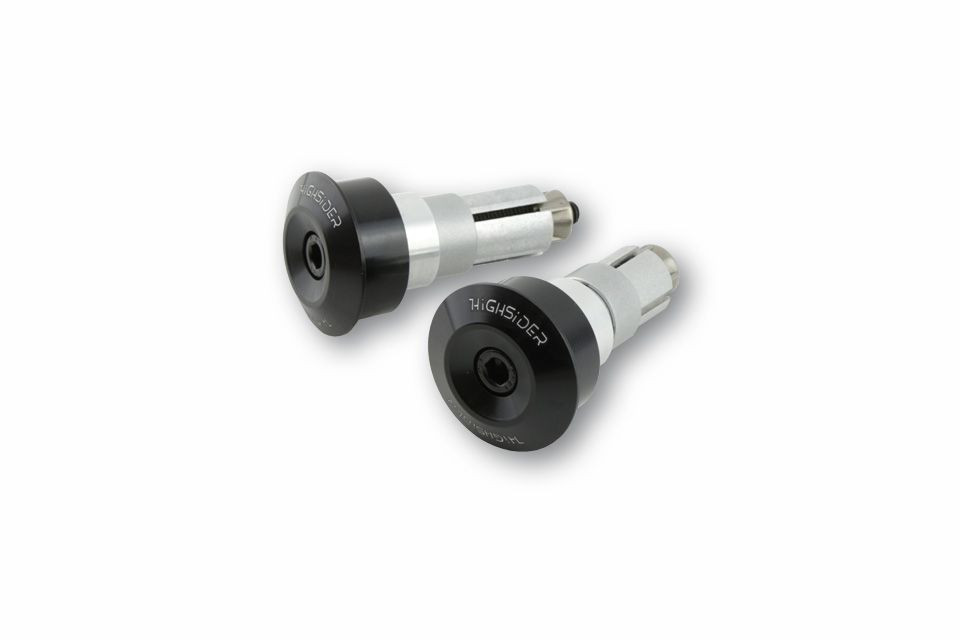HIGHSIDER Lenkergewichte DOT, Alu, schwarz (Paar)