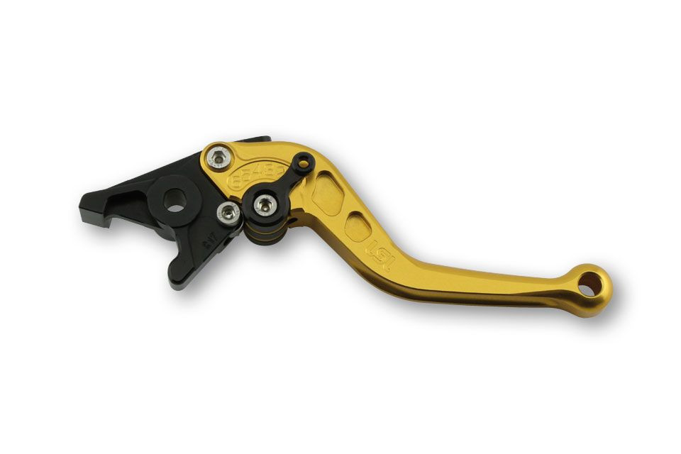 LSL Bremshebel R33, BMW kurz, gold/schwarz (Stück)