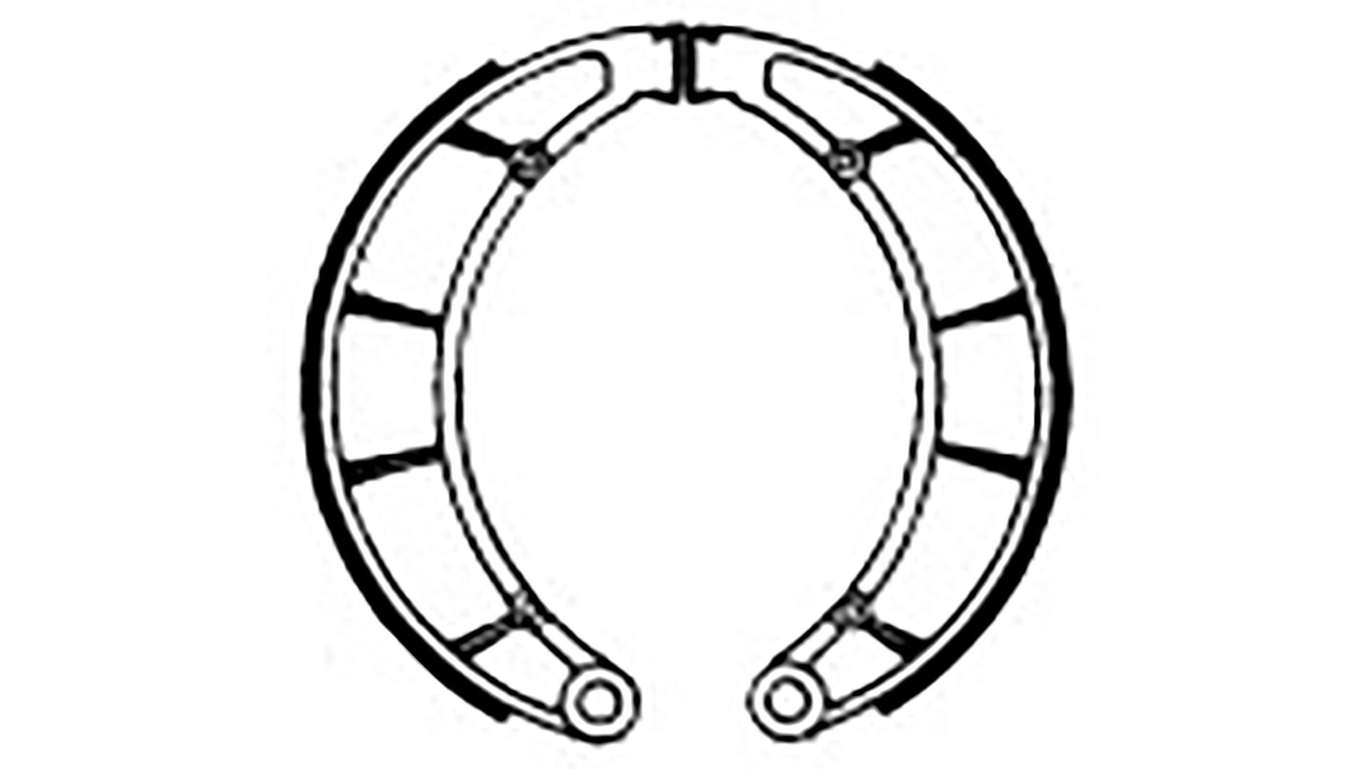 FERODO Bremsbacken FSB 796 (Satz)