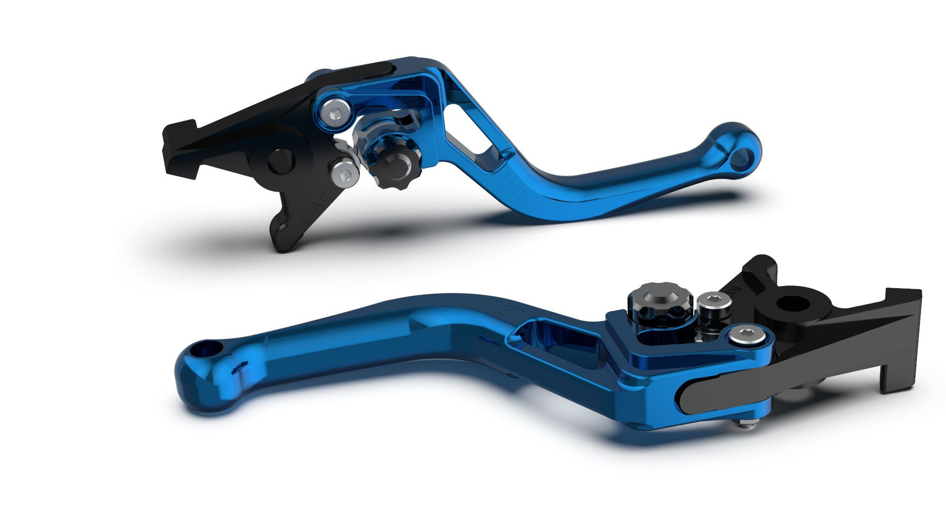 LSL Bremshebel BOW R38R, kurz, blau/schwarz (Stück)