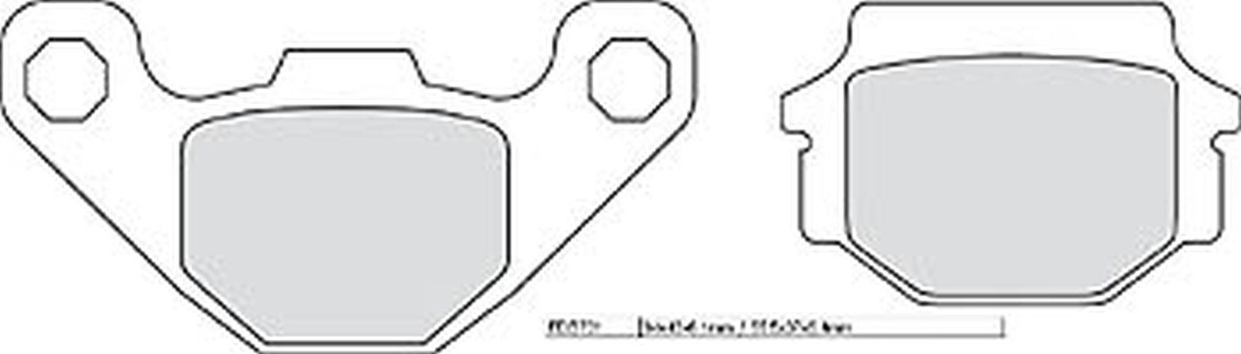 FERODO Bremsbelag FDB 731 Platinum (Satz)