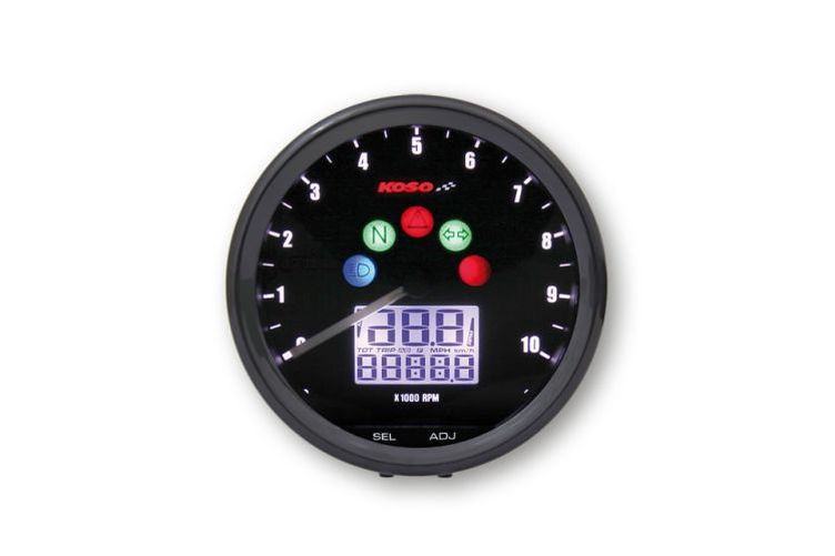 KOSO Digitales Multifunktions-Cockpit, TNT D64 Custom Style Multimeter (Stück)