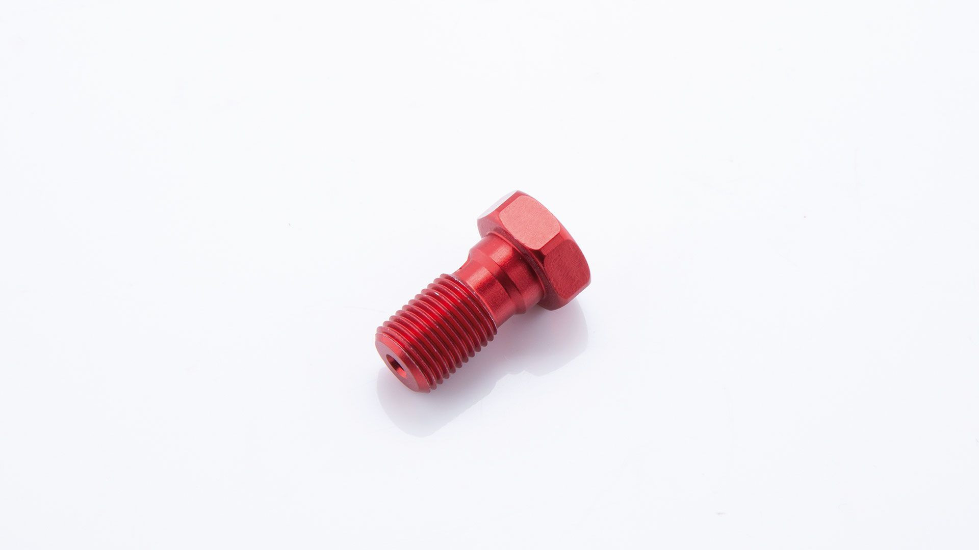 LSL Alu-Hohlschraube M10x1.00, rot (Stück)