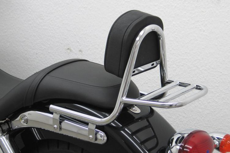 FEHLING Sissy Bar aus Rohr mit Kissen und Gepäckträger, Triumph Speedmaster 2008- (Stück)
