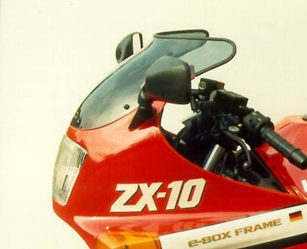 MRA-Spoilerscheibe, KAWASAKI ZX 10, -03, schwarz (Stück)