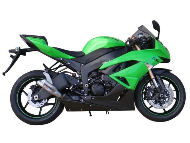 IXIL Edelstahl Auspuff RACING-Hyperlow KAWASAKI ZX 6 R, 09-14,-Keine ABE! (Stück)
