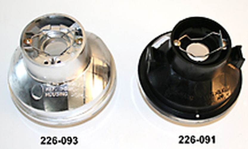 Scheinwerfereinsatz für Abblendlicht, 90mm, H 7 Birne, Klarglas, E-gepr. (Stück)
