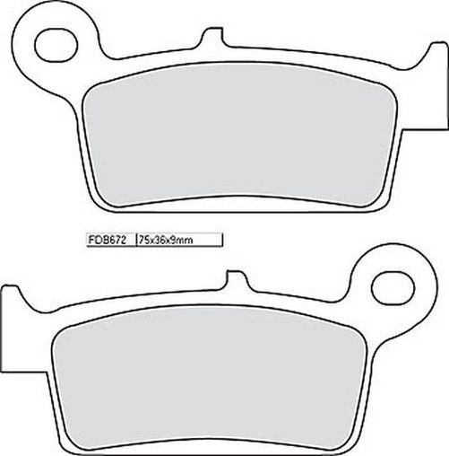 FERODO Eco-Friction Bremsbelag (Satz)