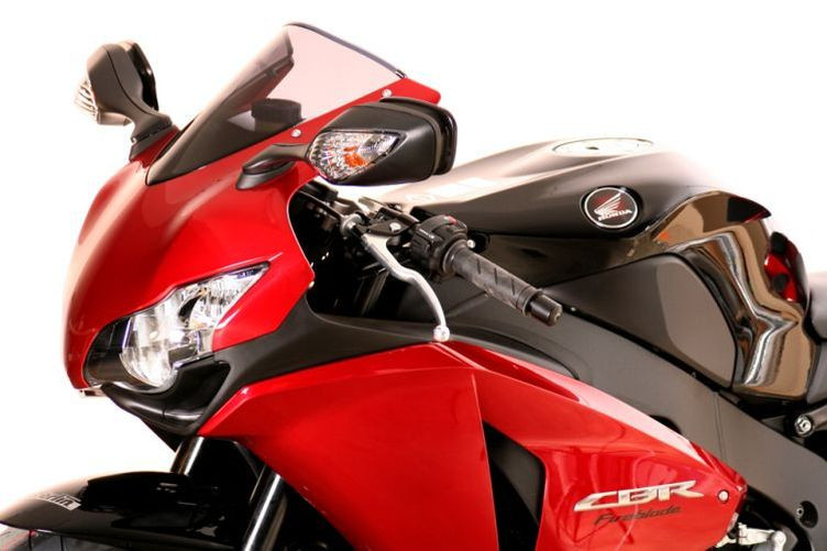 MRA Verkleidungsscheibe, Honda CBR 1000 RR 2008-2011, rauchgrau, Originalform (Stück)