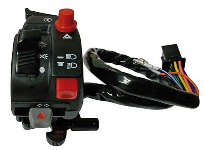  Uni-Lenkerschalter HONDA mit Chokehebel, für ATV + MRD, links (Stück)