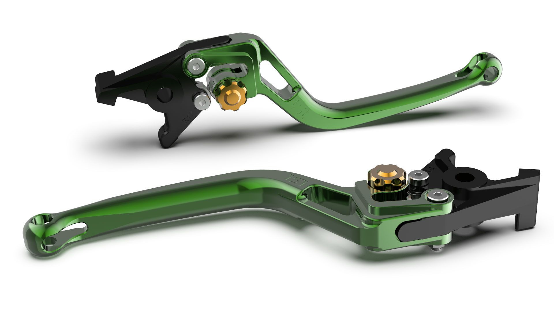 LSL Kupplungshebel BOW L67R grün/gold (Stück)